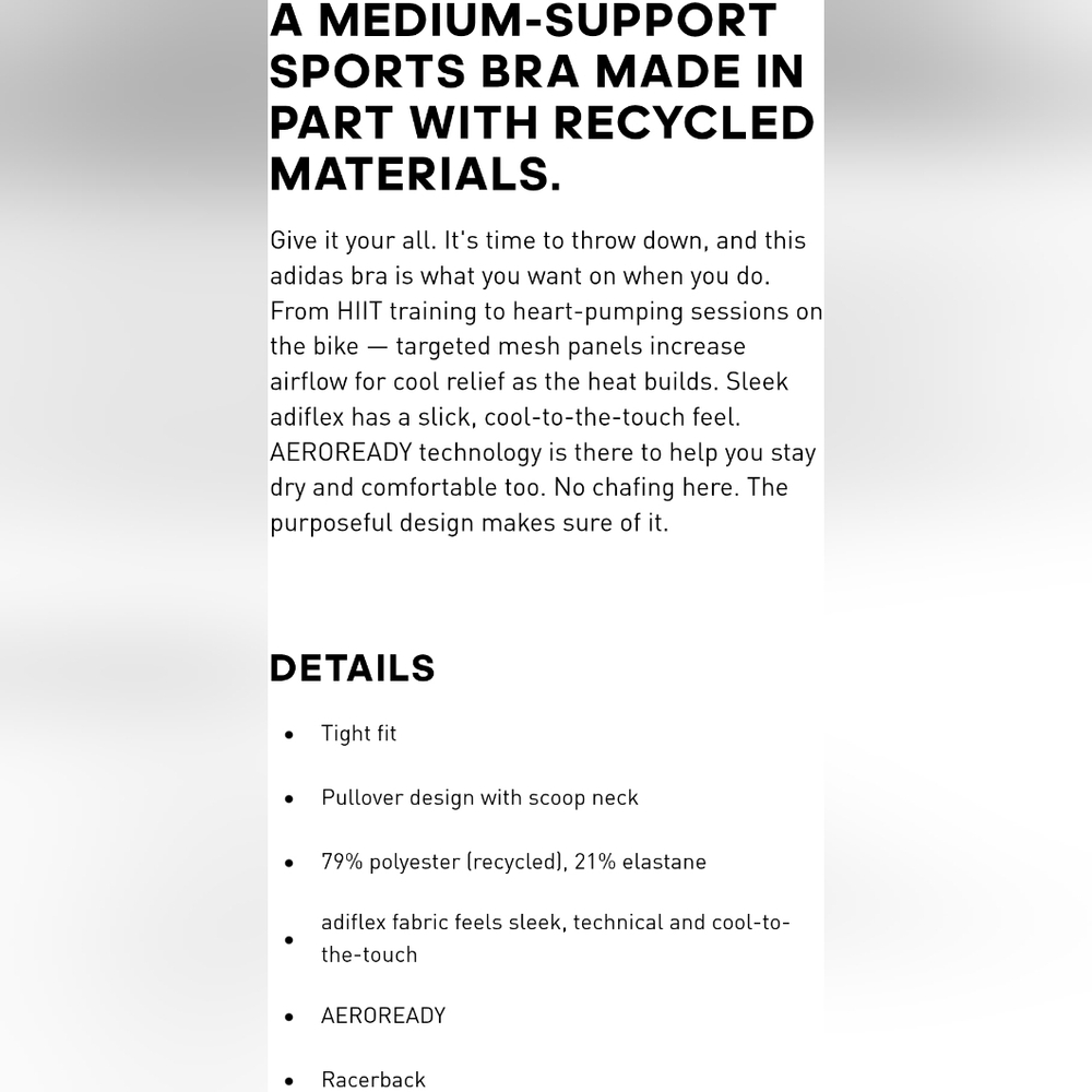 Adidas Performance Powerimpact Training Medium Su… - image 5